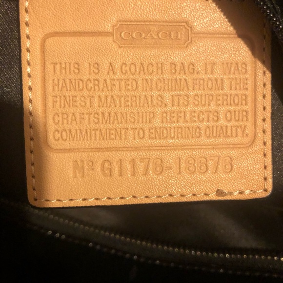 Coach jacquard handbag - Picture 8 of 8